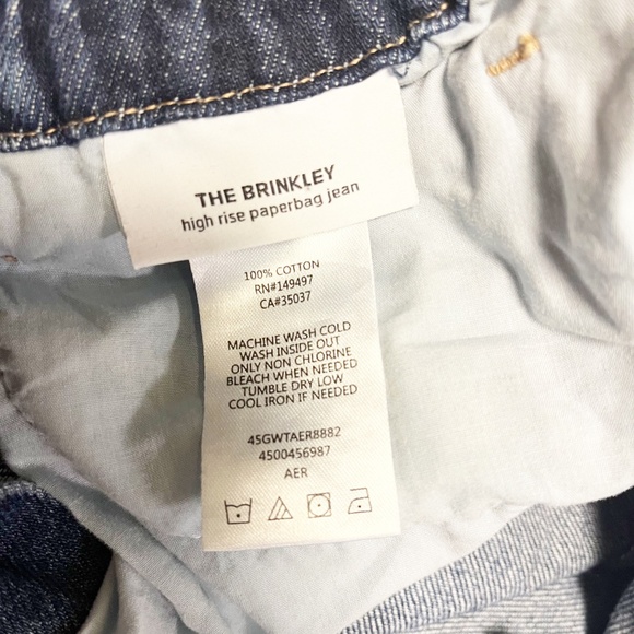 JOE’S The Brinkley high rise paperbag boho belted jeans size 29 - Picture 12 of 13